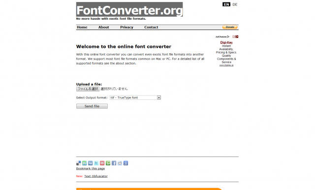convert to webfont