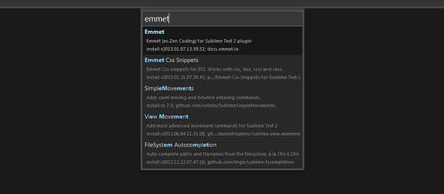 便利ツール Emmetで ちょっと気持ちいいコーディング With Sublime Text 2 上巻 Developersio
