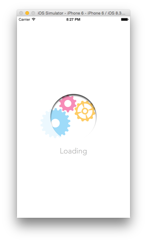 Ios Obj C ポップなローディング画面を手軽に実現 Developersio