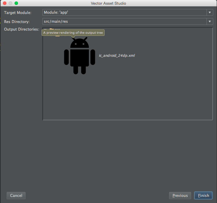 Android Android Studio 1 4 でsvgファイルを簡単に利用する Developersio