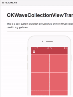 CKWaveCollectionViewTransition