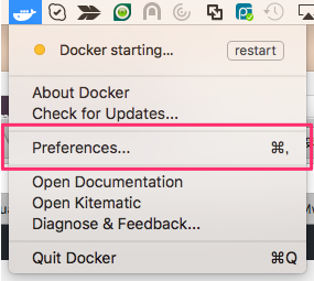 docker for mac reset client docker for mac reset client