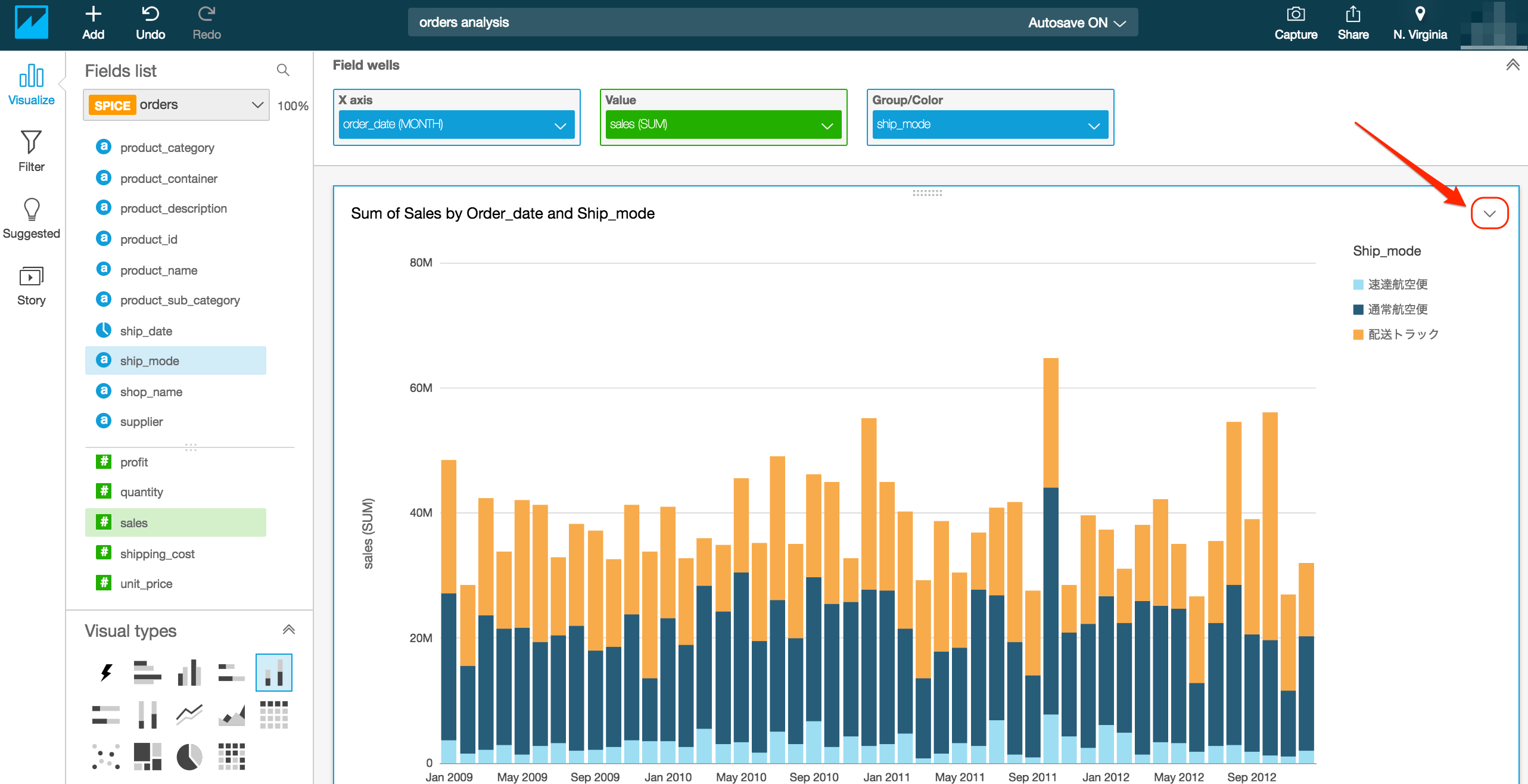 Amazon QuickSight：ビジュアル毎の『CSVデータ出力』が可能になりました | DevelopersIO