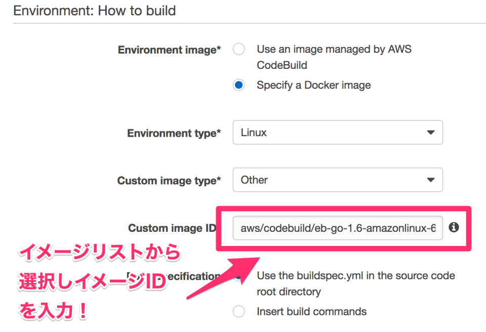 小ネタ Aws Codebuildのビルド環境にamazon Linuxを指定する Developersio