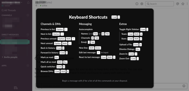 shortcut-keys-of-web-services_slack