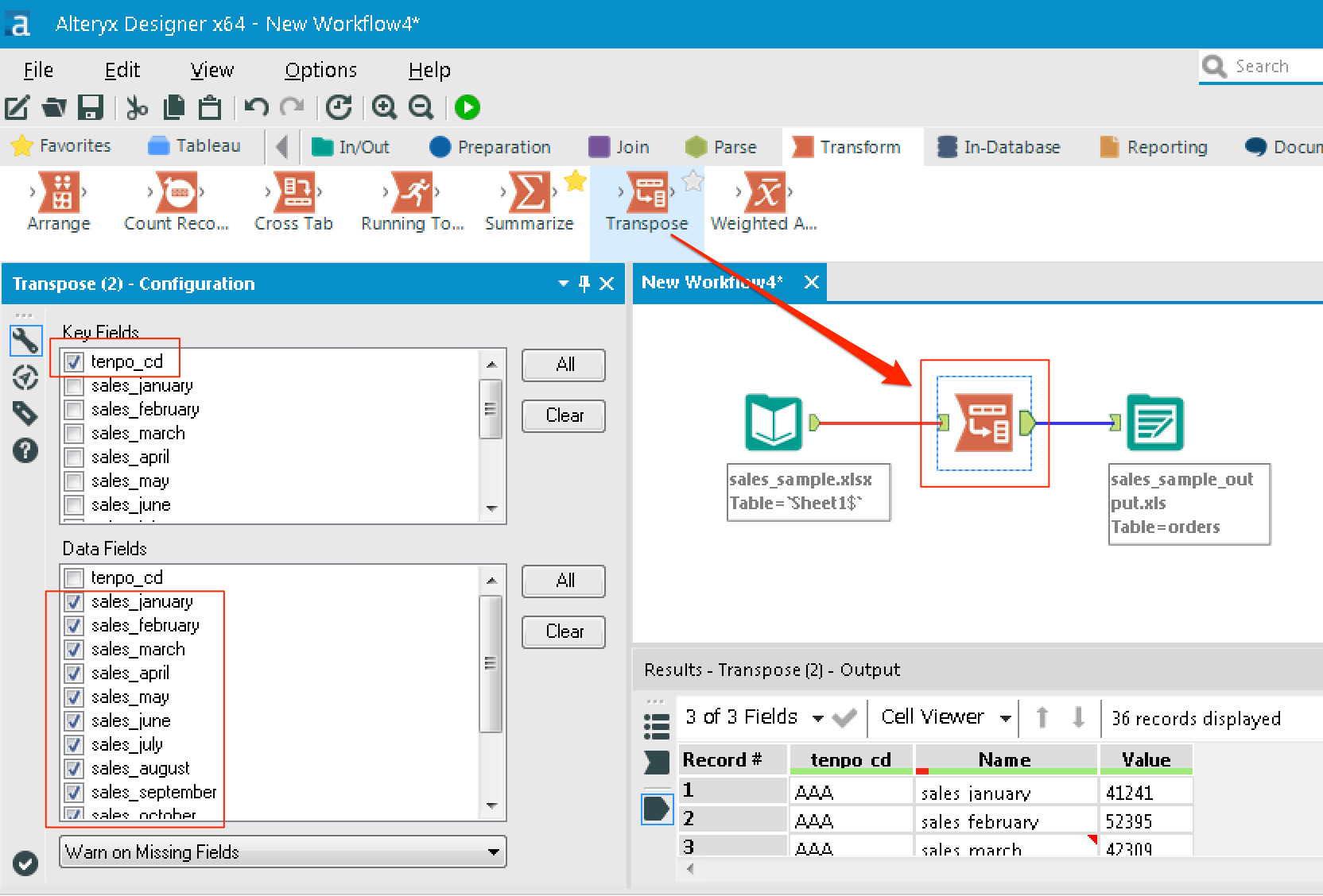 EXCELユーザーのためのAlteryx入門 (4).各種変換処理編 alteryx ｜ Developers.IO