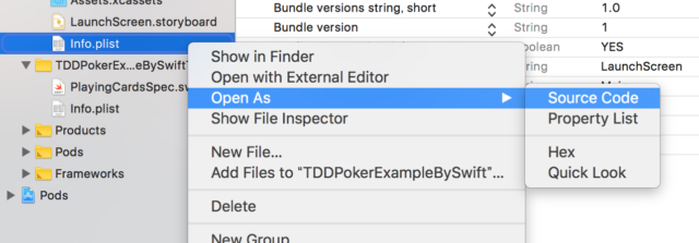 Xcodeでinfo Plistのkey名を見る方法 Developersio