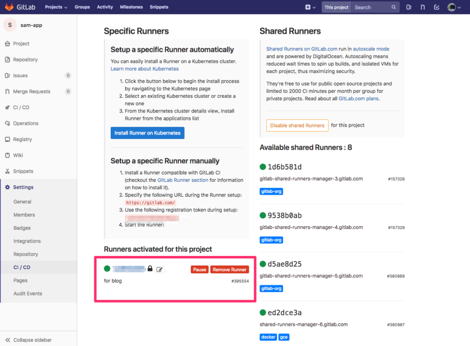 Gitlab как удалить проект