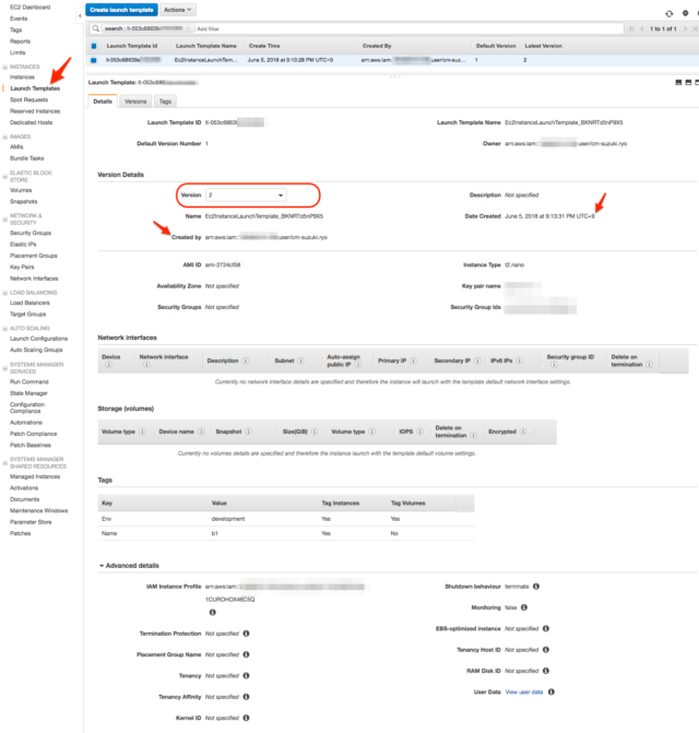 Cloudformationに対応したec2の起動テンプレートを試してみた Developersio