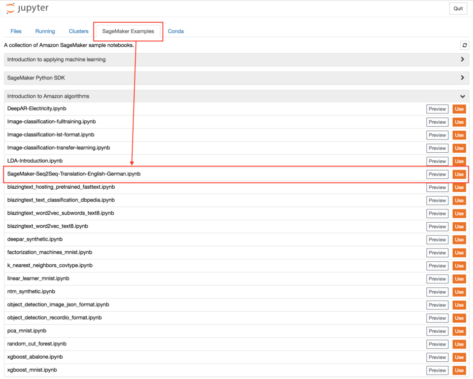 Amazon Sagemakerのsequence2sequenceを使って機械翻訳する Developersio