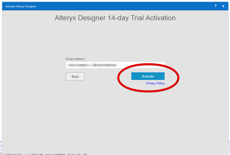 alteryx designer trial