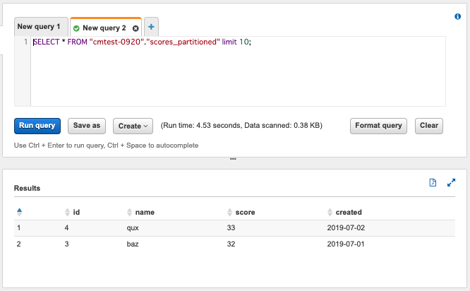 Amazon Athena がついにinsert Intoをサポートしたので実際に試してみました Developersio