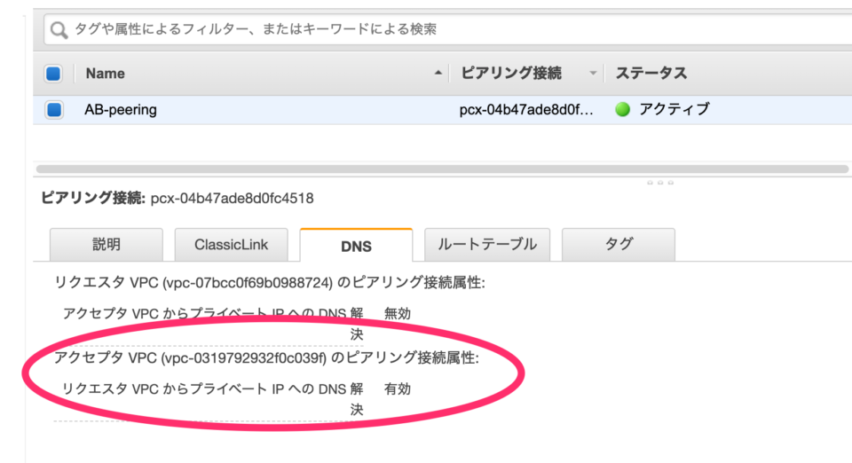 Vpcピアリング接続のdns解決サポートを試してみた Developersio