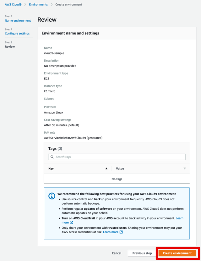 Cloud9からiam Roleの権限でaws Cliを実行する Developersio