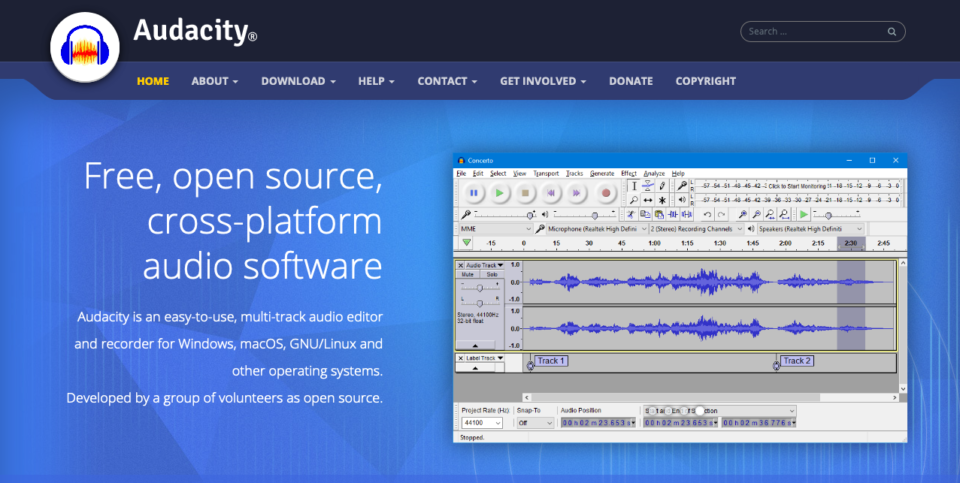 動画用の音声をaudacity で録音してちょっと加工する Developersio