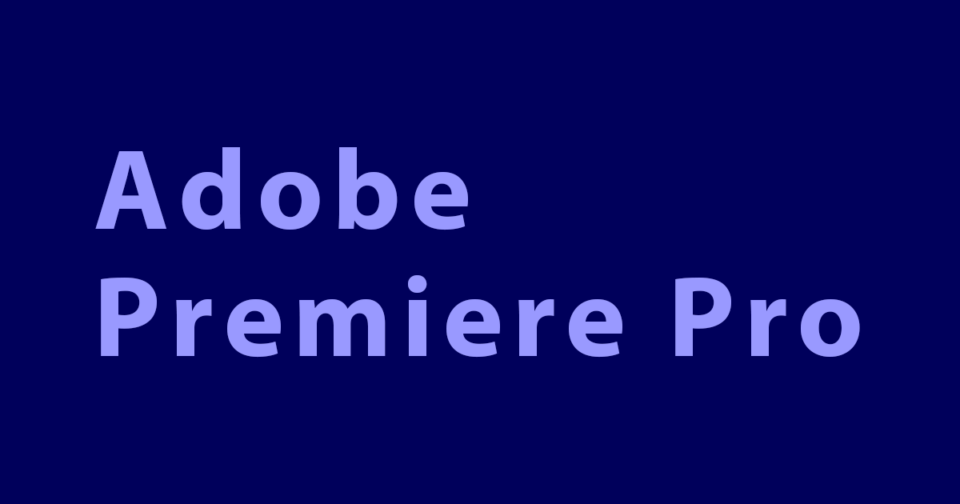 Adobe Premiere Pro トランジションを活用した映像演出 クロスディゾルブ編 Developers Io