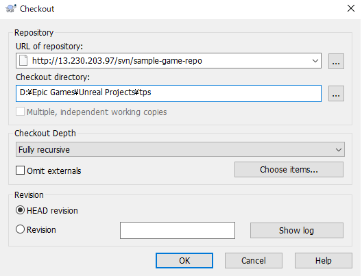 Unreal Engine 4のソースコントロール先としてsubversionを指定してみた Developersio