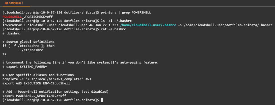 Aws Codecommitを使ってaws Cloudshellのdotfilesを管理してみる Developersio