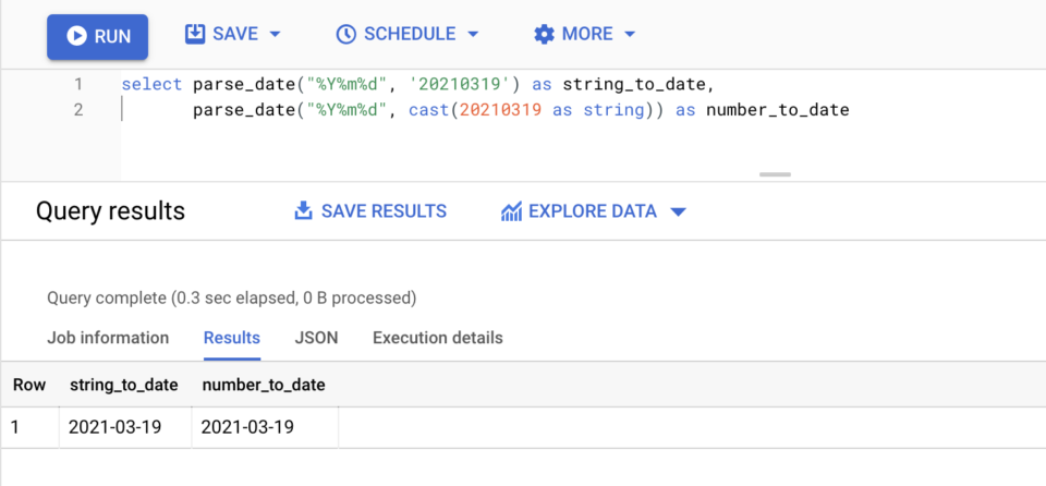 小ネタ Bigqueryで区切り文字のない年月日 Yyyymmdd から日付型 Yyyy Mm Dd にする方法 Developersio