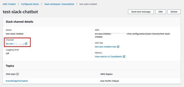 aws sns chatbot