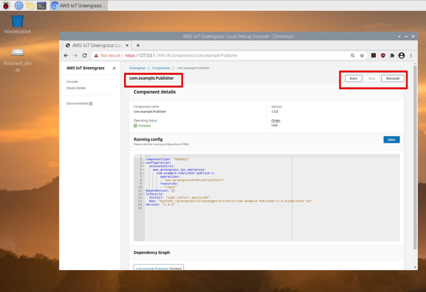 [AWS IoT Greengrass V2] コンポーネントからIoT CoreのメッセージブローカーにPublish/Subscribeし