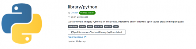 Docker オフィシャルイメージが ECR Public で利用可能になりました #reinvent | DevelopersIO