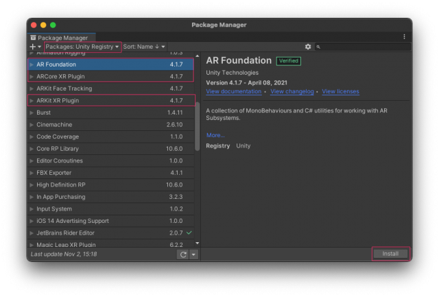 Unity AR入門 平面検出して仮想空間にボールを置いてみた | DevelopersIO