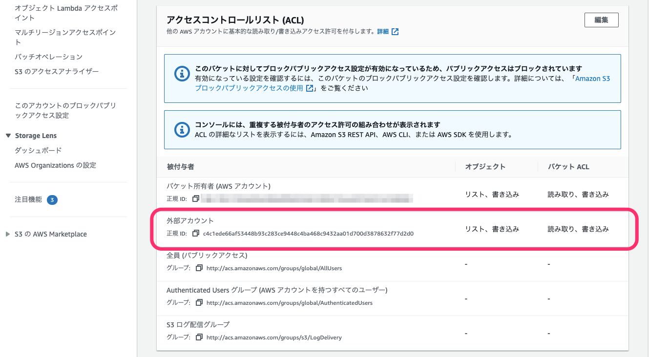 CloudFrontのアクセスログ保存用S3バケットにはACL有効化が必要なので注意しよう DevelopersIO