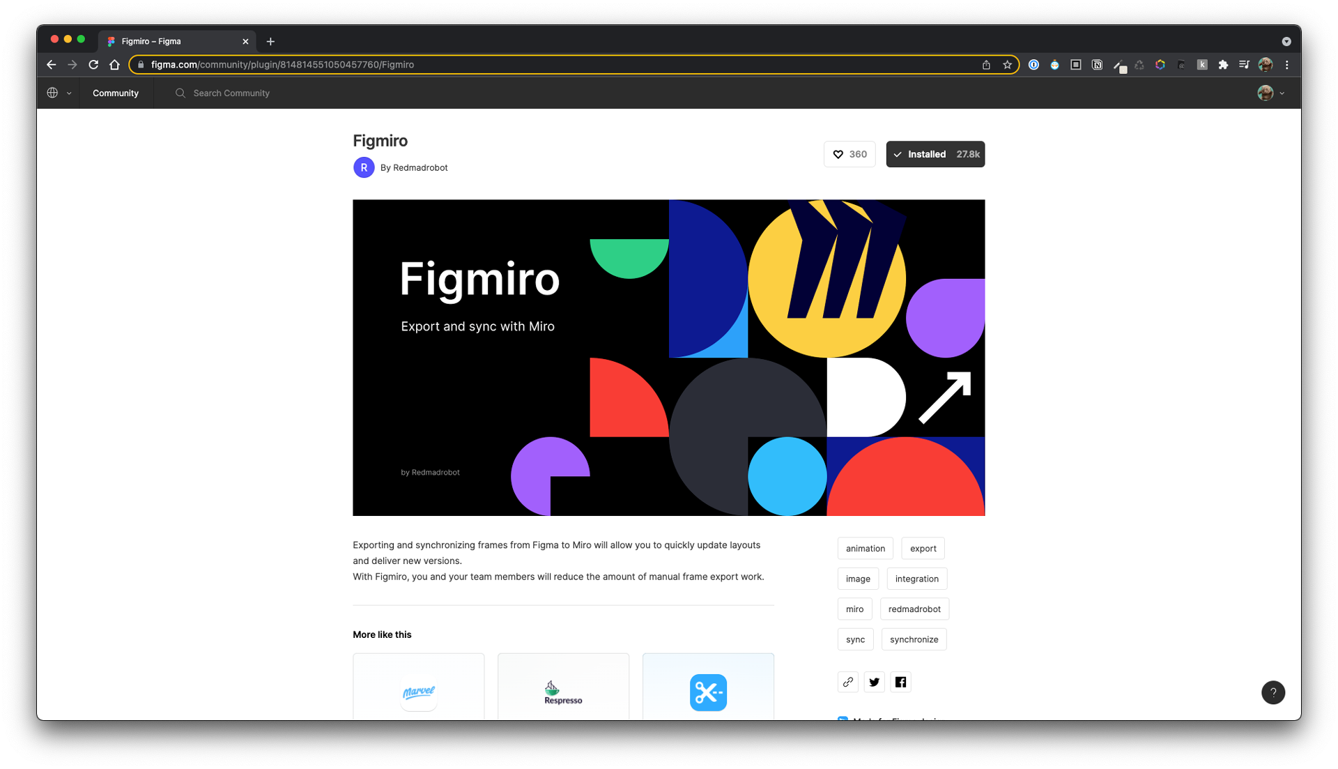 Figmaで作成したデザインをmiroに同期できるfigmiroを使ってみた Developersio