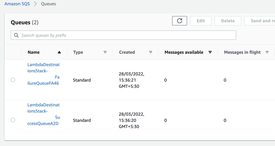 CDKを使用して SQSでLambda Destinations を作成してみた。 DevelopersIO