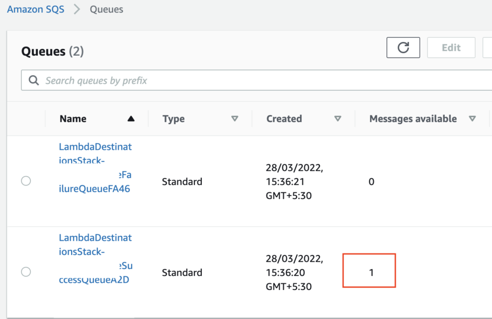 CDKを使用して SQSでLambda Destinations を作成してみた。 DevelopersIO