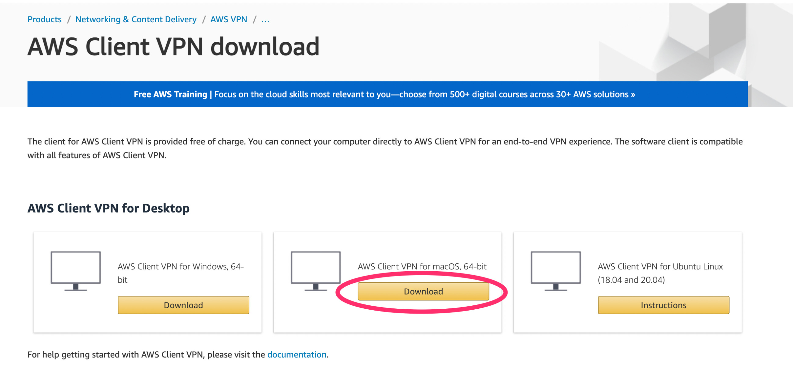 色々なクライアントOSからAWS Client VPNに接続してみる（AWS製クライアント版） | DevelopersIO