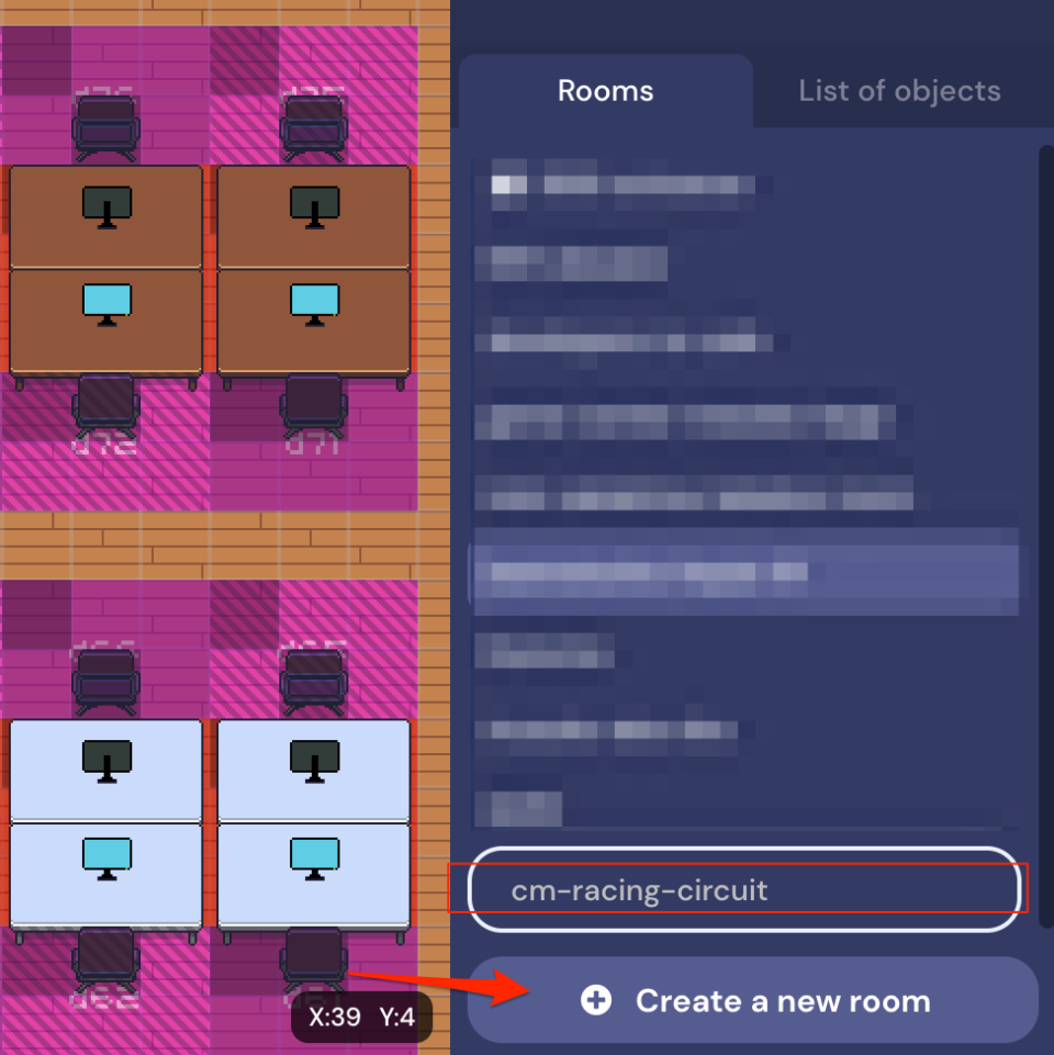 Gather.Town のスペース内でゴーカートを爆走させる DevelopersIO